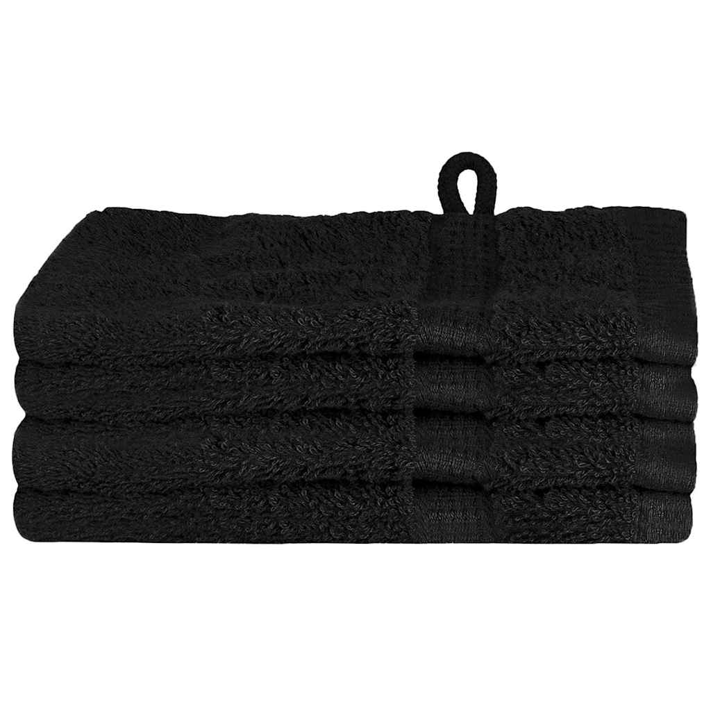 Gastendoek SOLUND 4 pcs Zwart 15 x 21 cm 550 gsm – afbeelding 2
