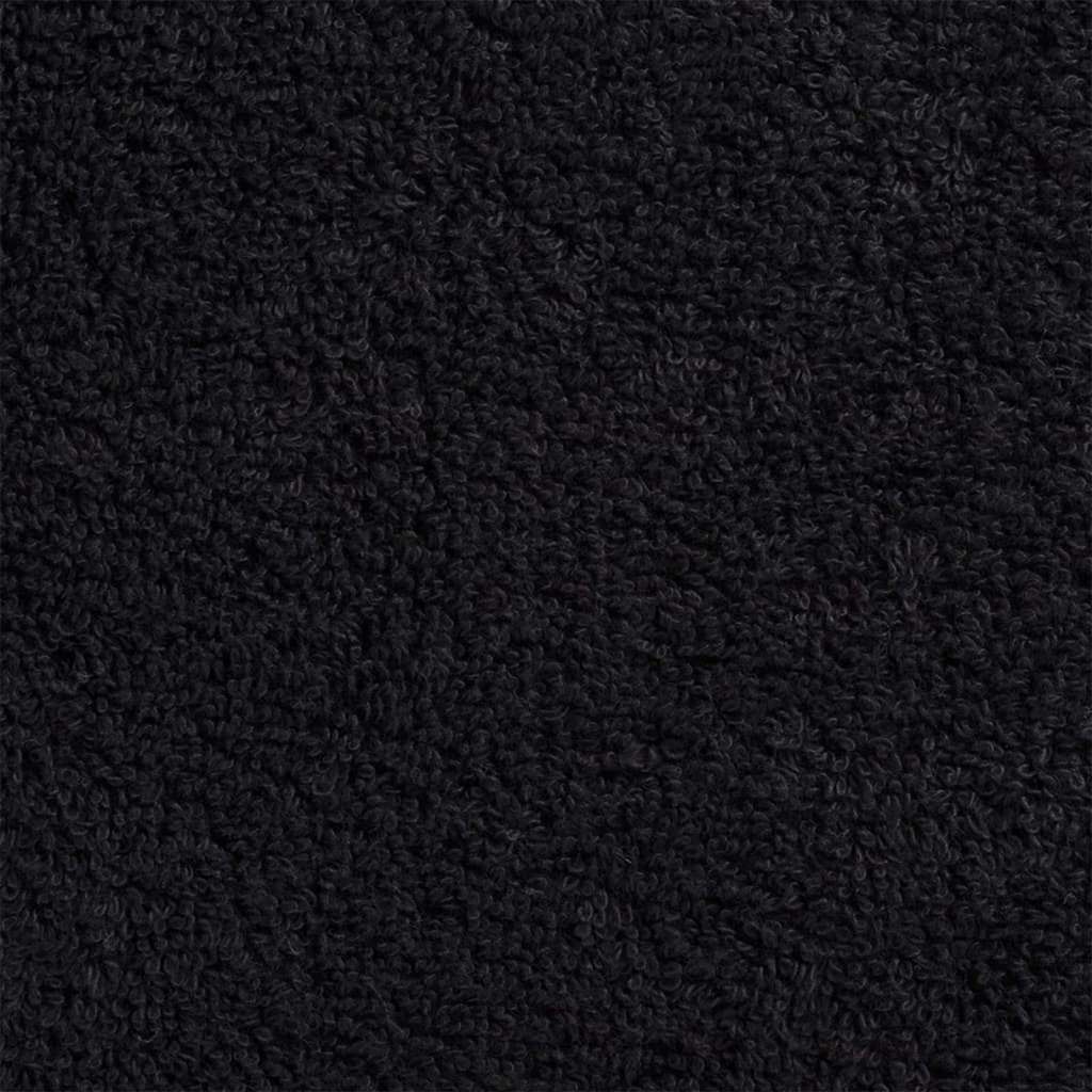 Gastendoek SOLUND 4 pcs Zwart 15 x 21 cm 550 gsm – afbeelding 4