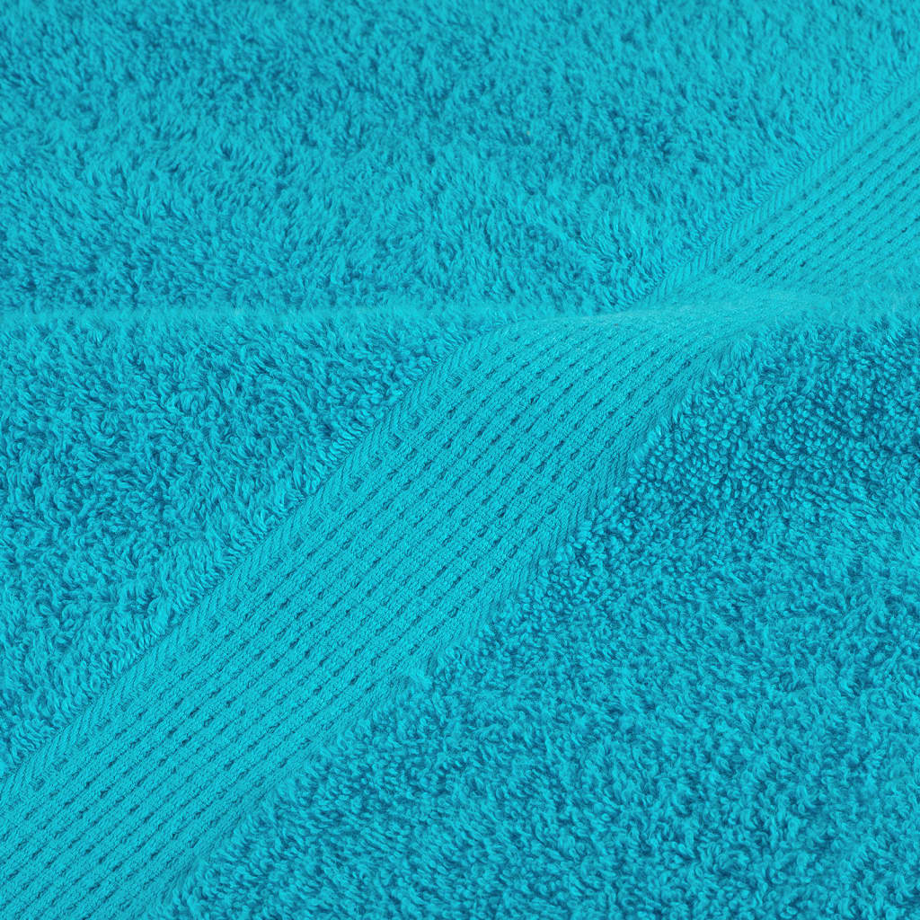 Saunadoeken SOLUND 4 st 600 g/m² 80x200 cm turquoise – afbeelding 7