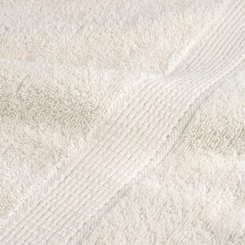 Handdoeken SOLUND 2 st 600 g/m² 100x200 cm crèmekleurig – afbeelding 7