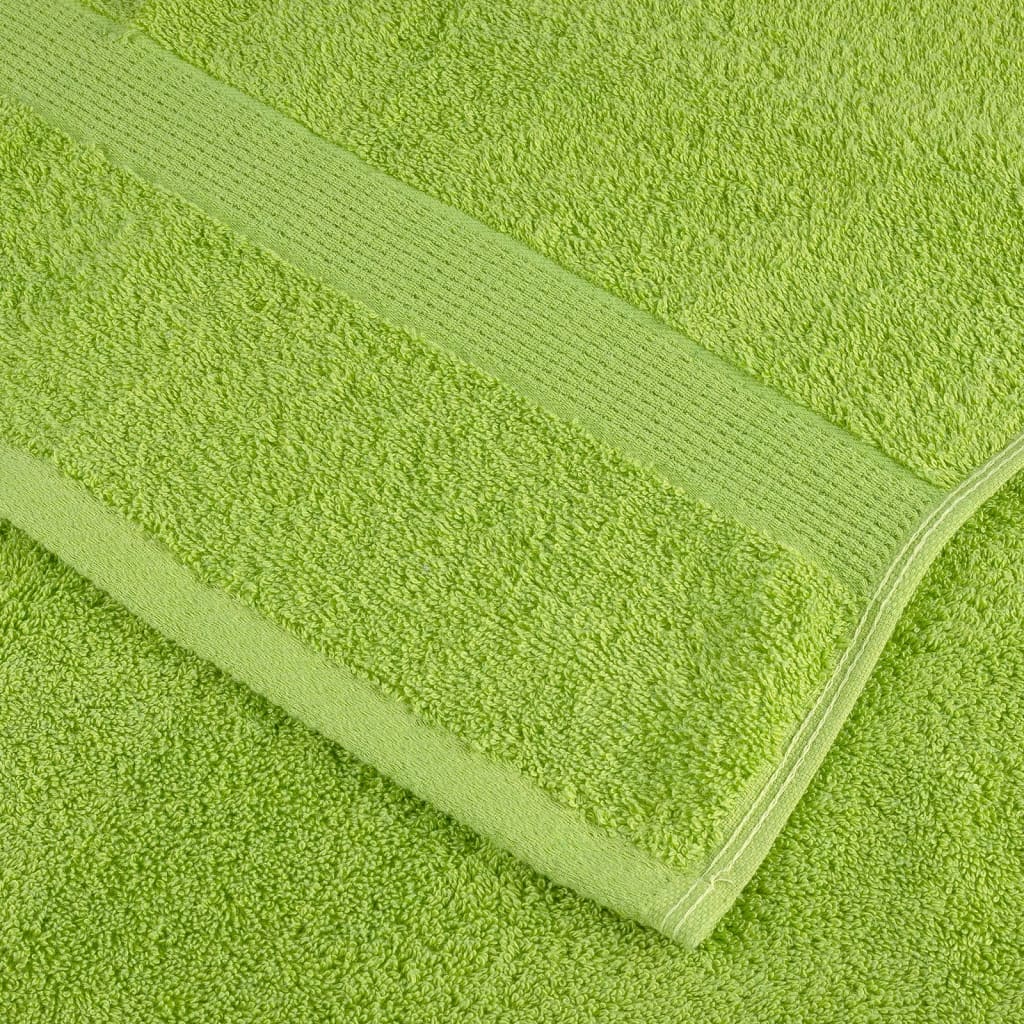 Handdoeken SOLUND 4 st 600 g/m² 50x100 cm appelgroen – afbeelding 6