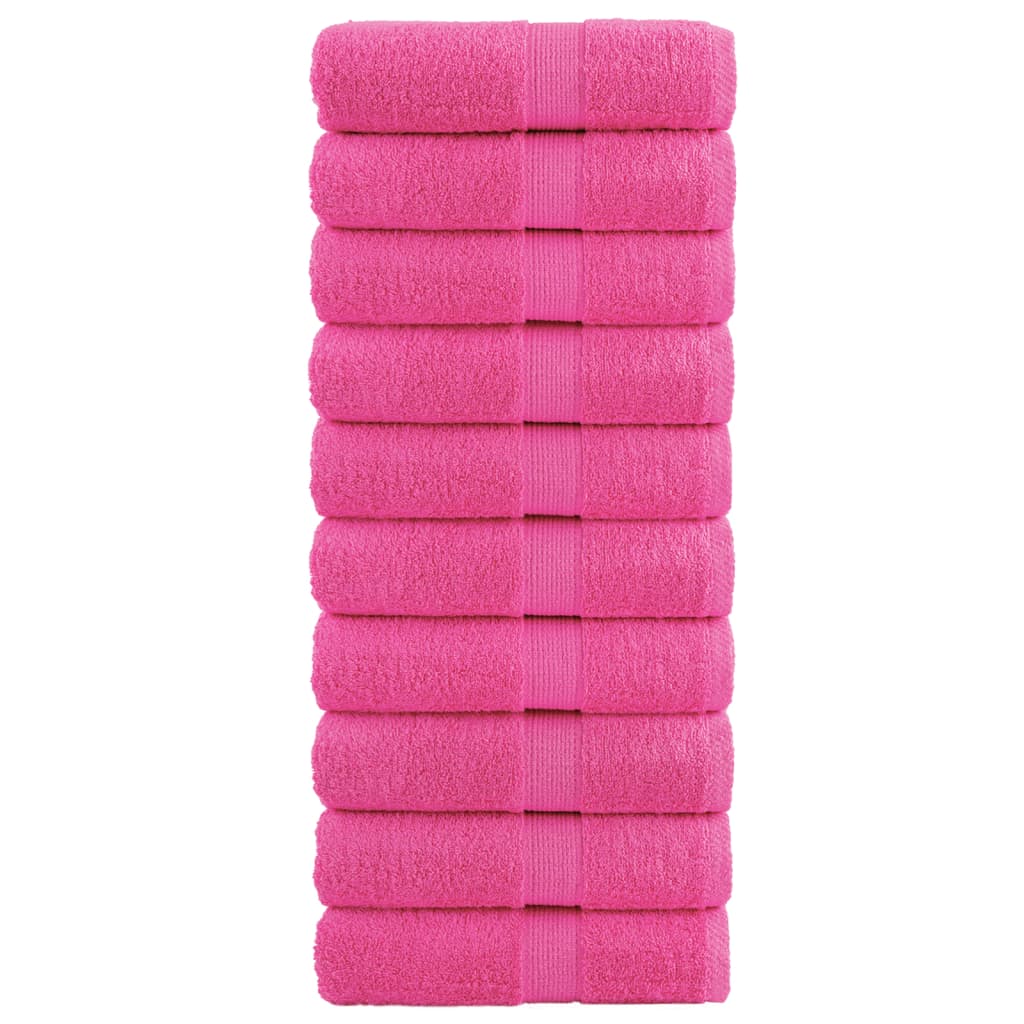 Gastendoekjes SOLUND 10 st 600 g/m² 30x50 cm roze