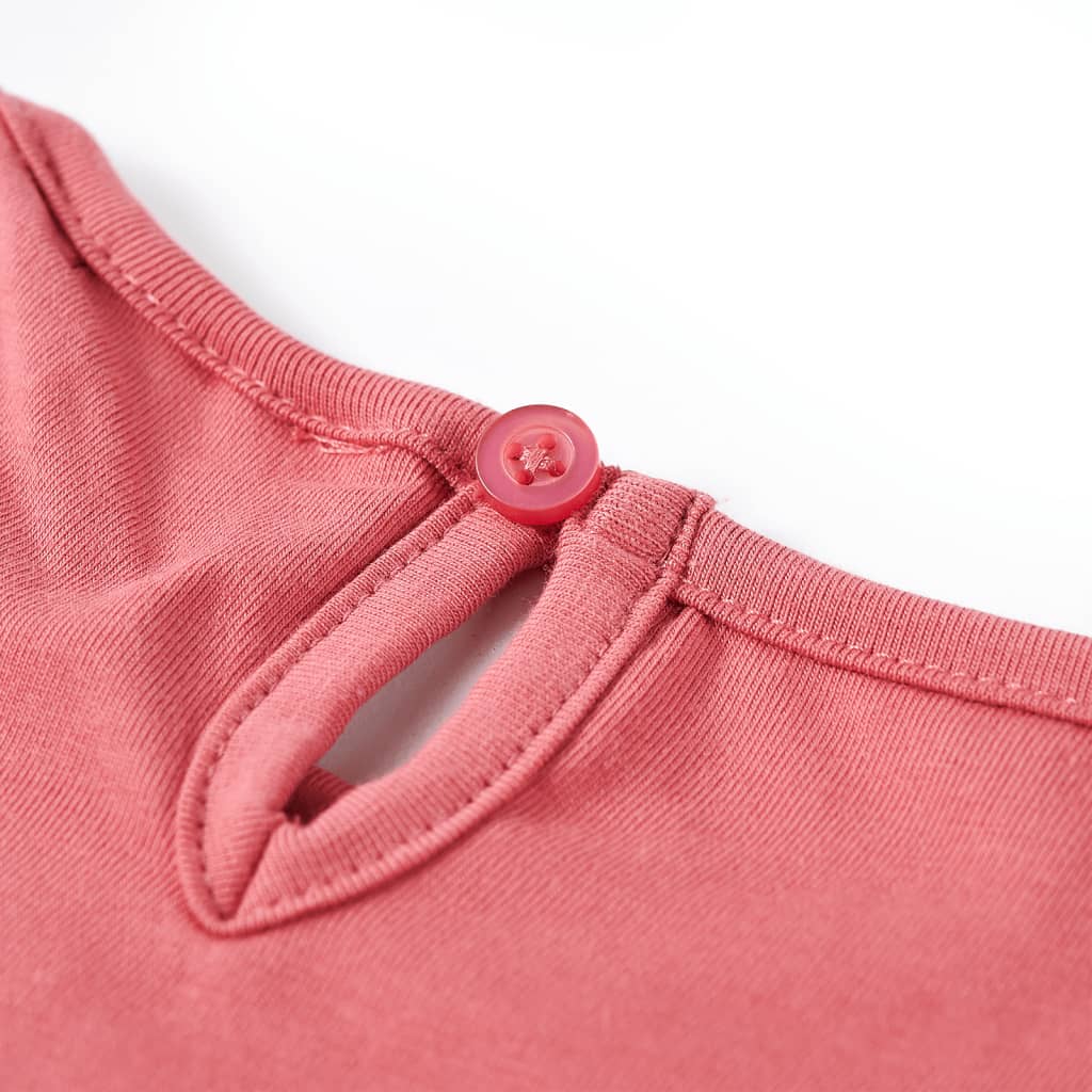 Kindershirt met lange mouwen 140 oudroze – afbeelding 6