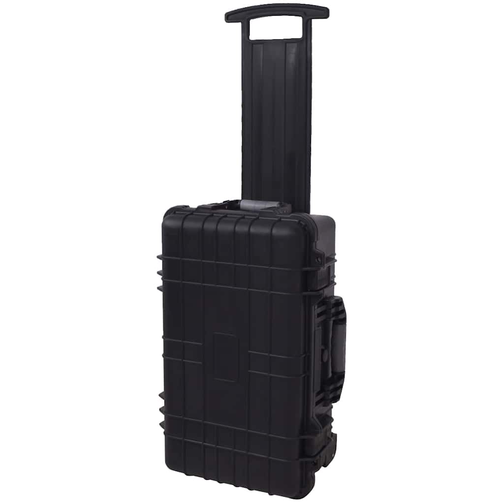 Hardcase transportkoffer met wielen en schuimen binnenkant – afbeelding 1