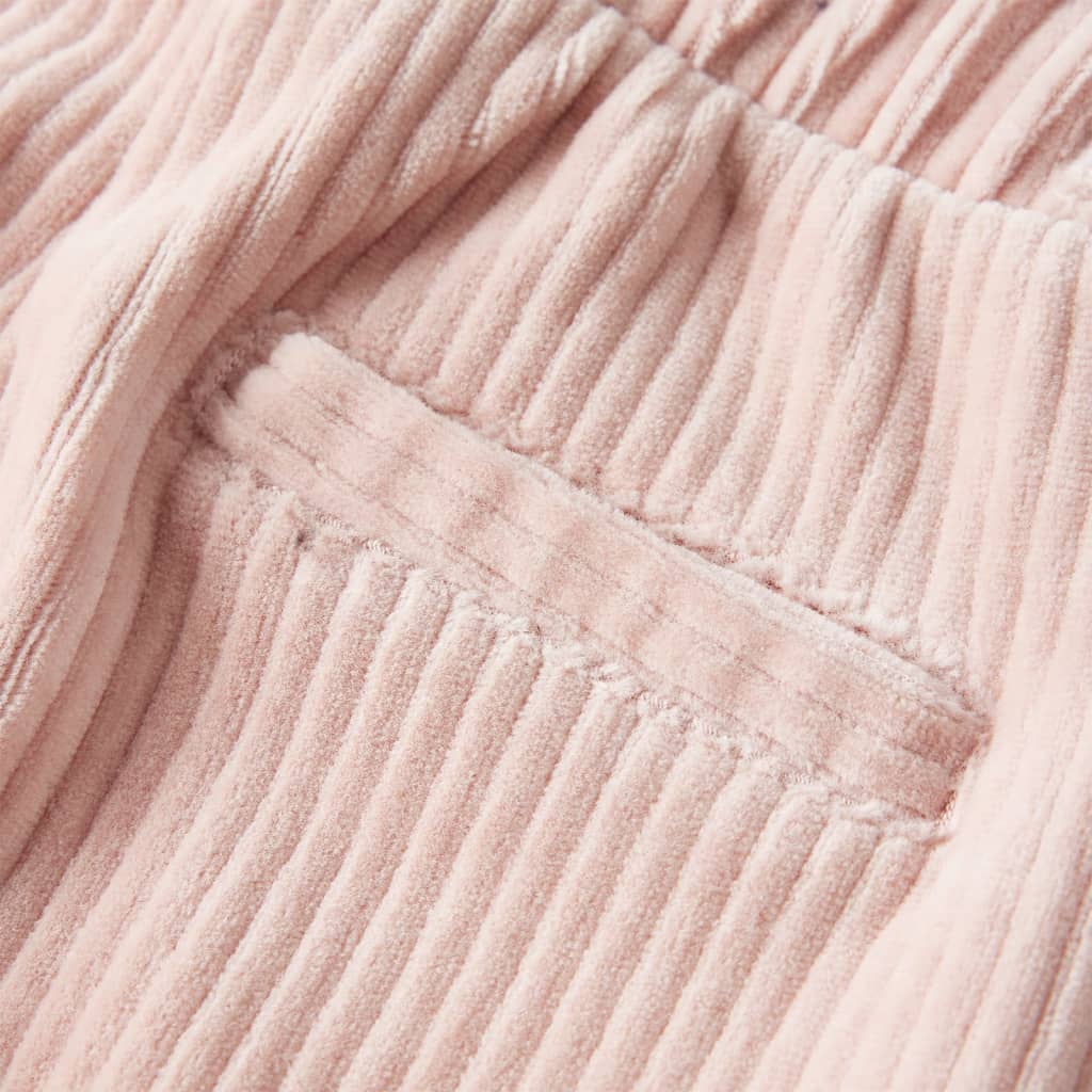 Kinderbroek 128 ribfluweel Lichtroze – afbeelding 6