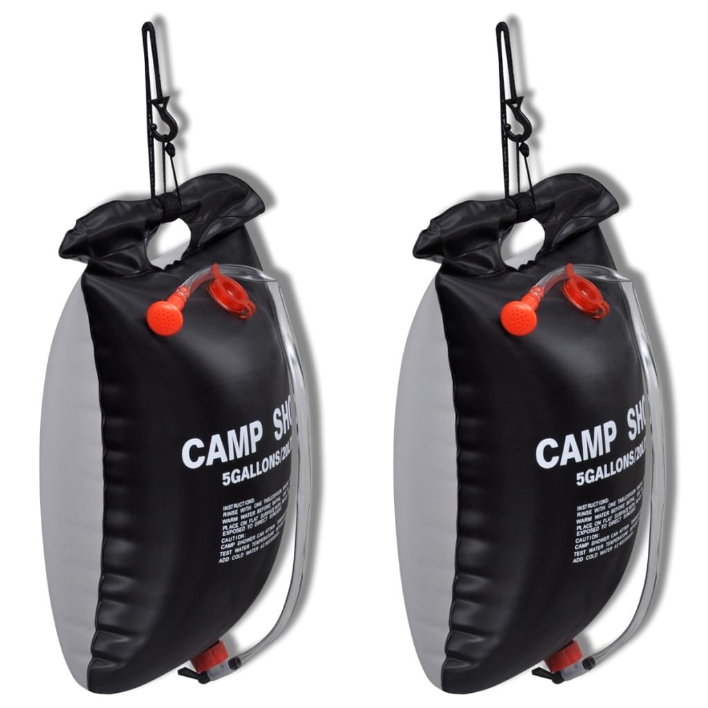 Campingdouches 2 st solar 20 L