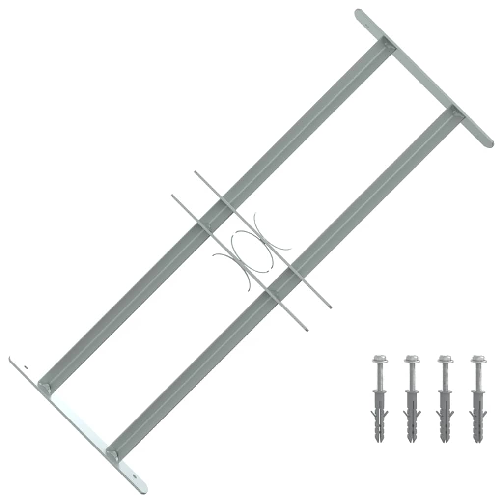 Raammazen 500-650 mm Gegalvaniseerd staal Zilverkleurig