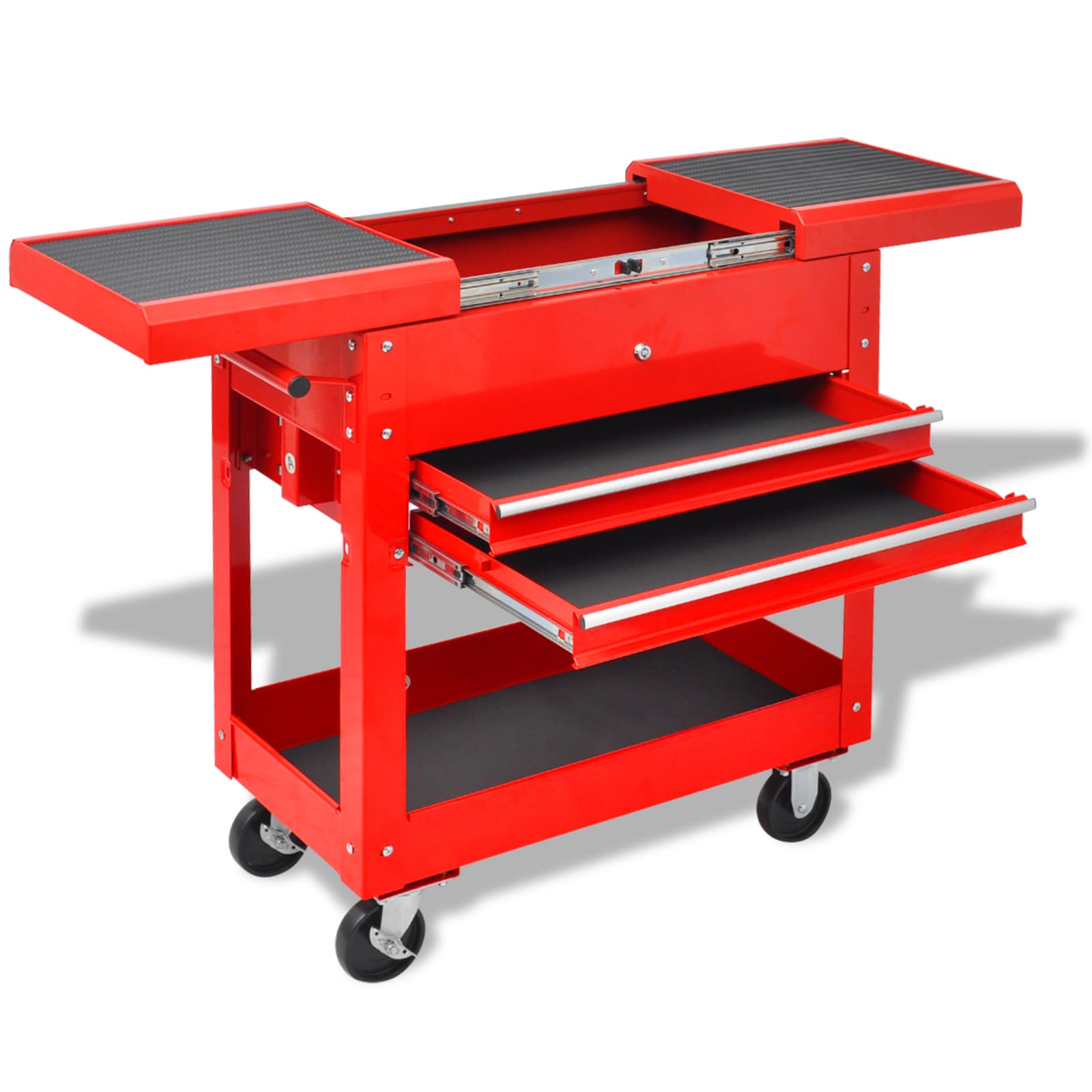 Gereedschapswagen Rood 70.5 x 37 x 71 cm Staal