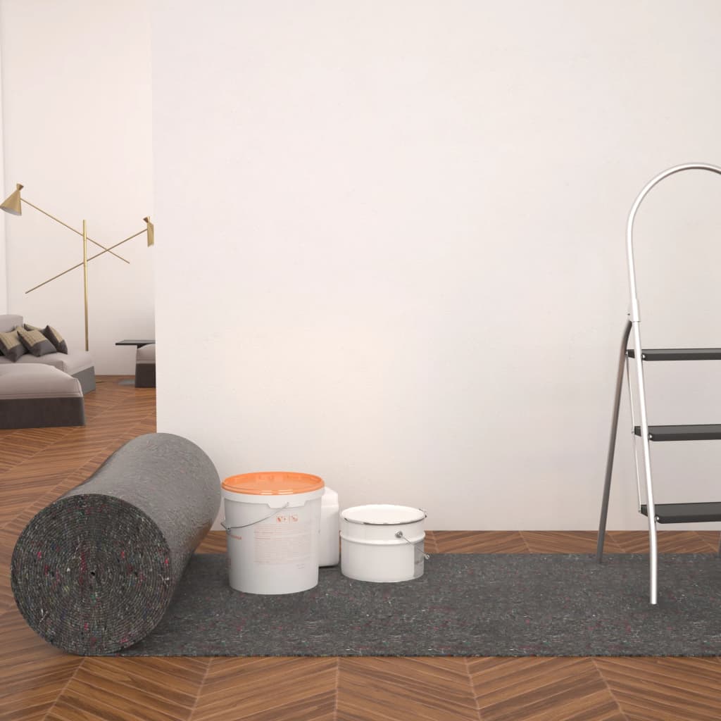 Schildersvlies anti-slip 50 m 280 g/m² grijs – afbeelding 1