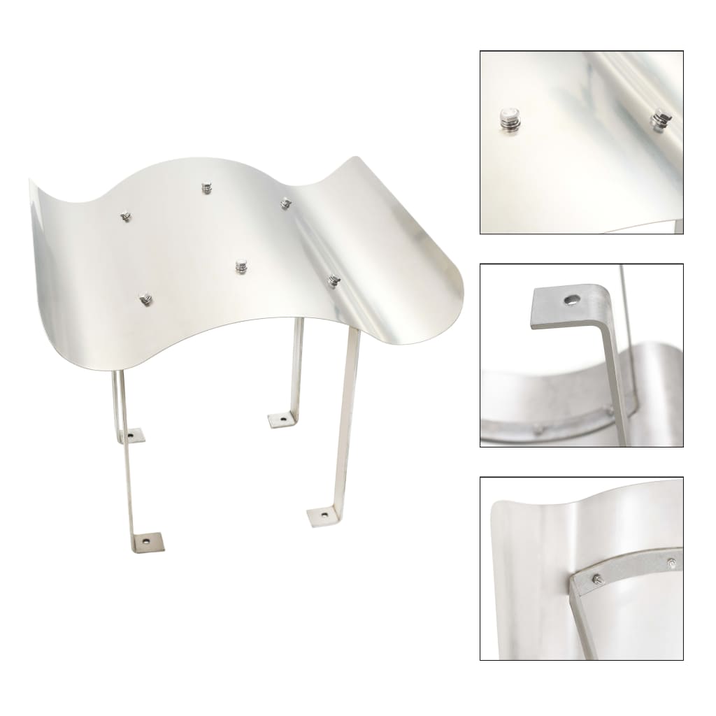 Schoorsteenkap roestvrij staal 70 x 100 x 38 cm – afbeelding 1