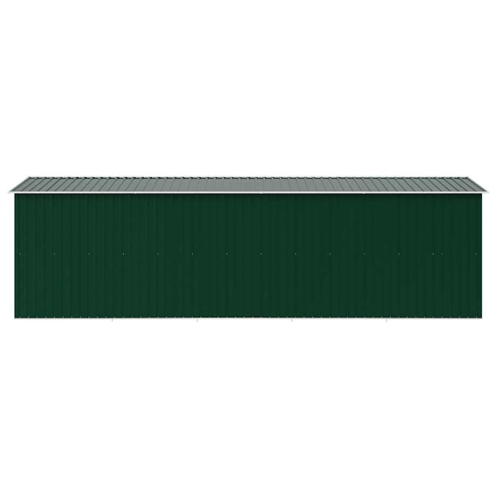 Tuinschuur 257x580x181 cm metaal groen – afbeelding 6
