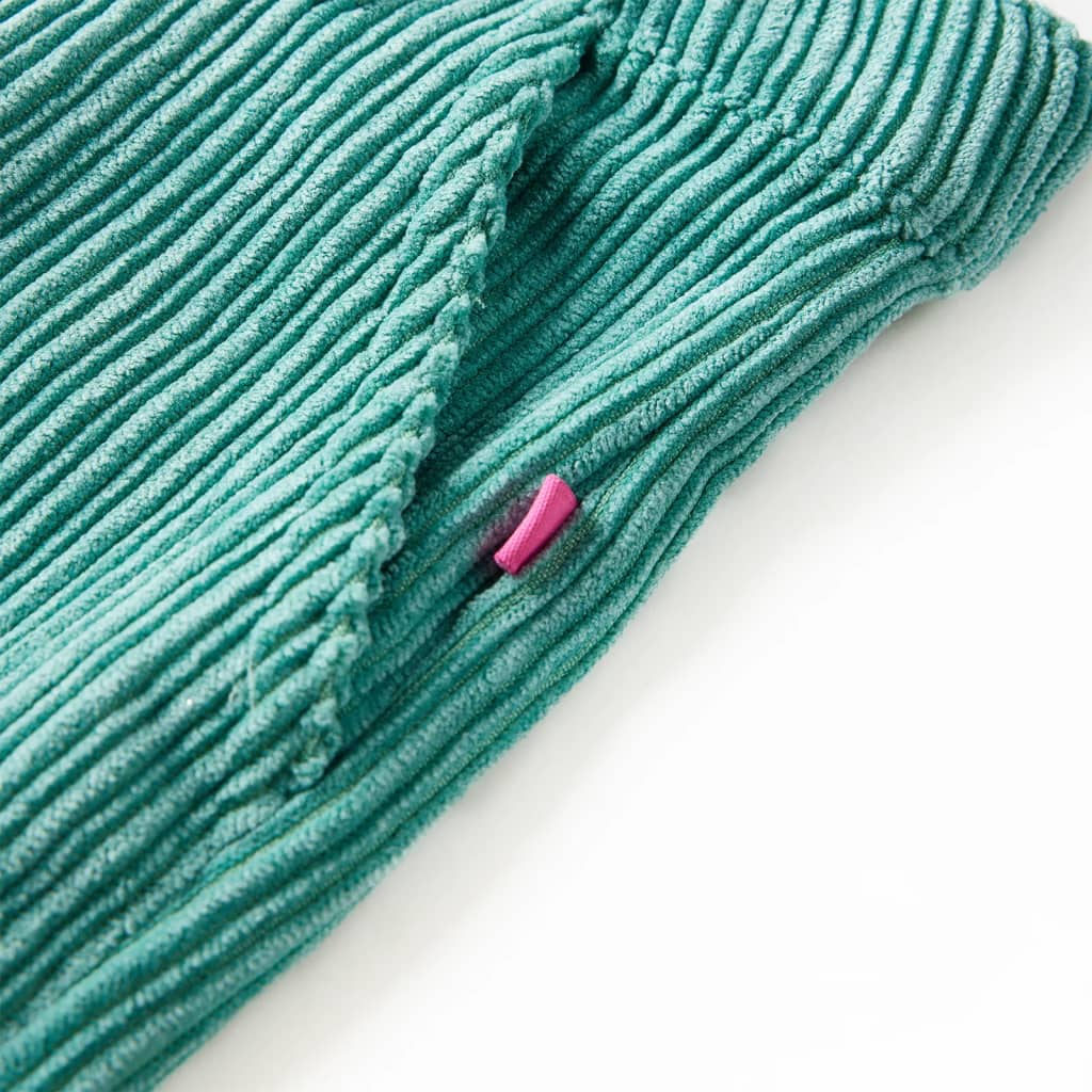 Kinderbroek 116 ribfluweel mintgroen – afbeelding 4