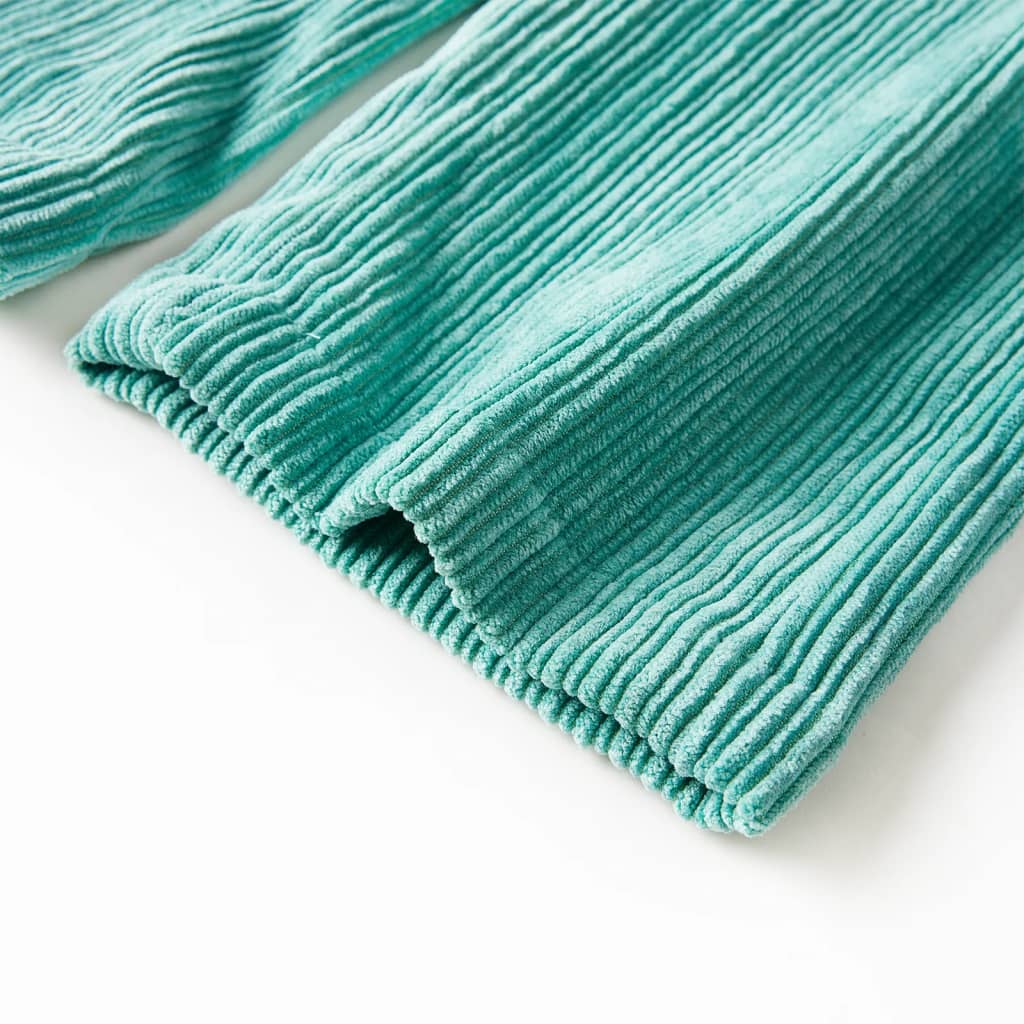 Kinderbroek 116 ribfluweel mintgroen – afbeelding 6