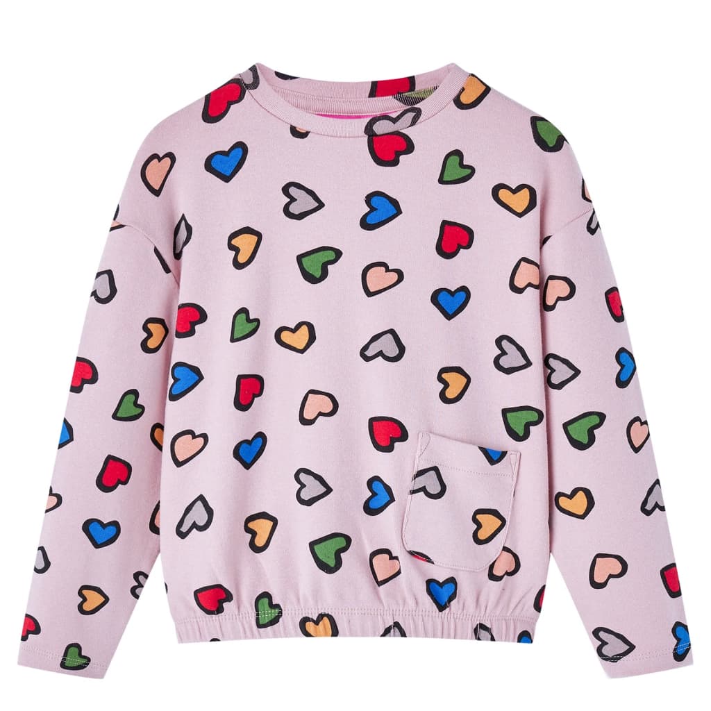 Kindertrui 92 roze – afbeelding 1
