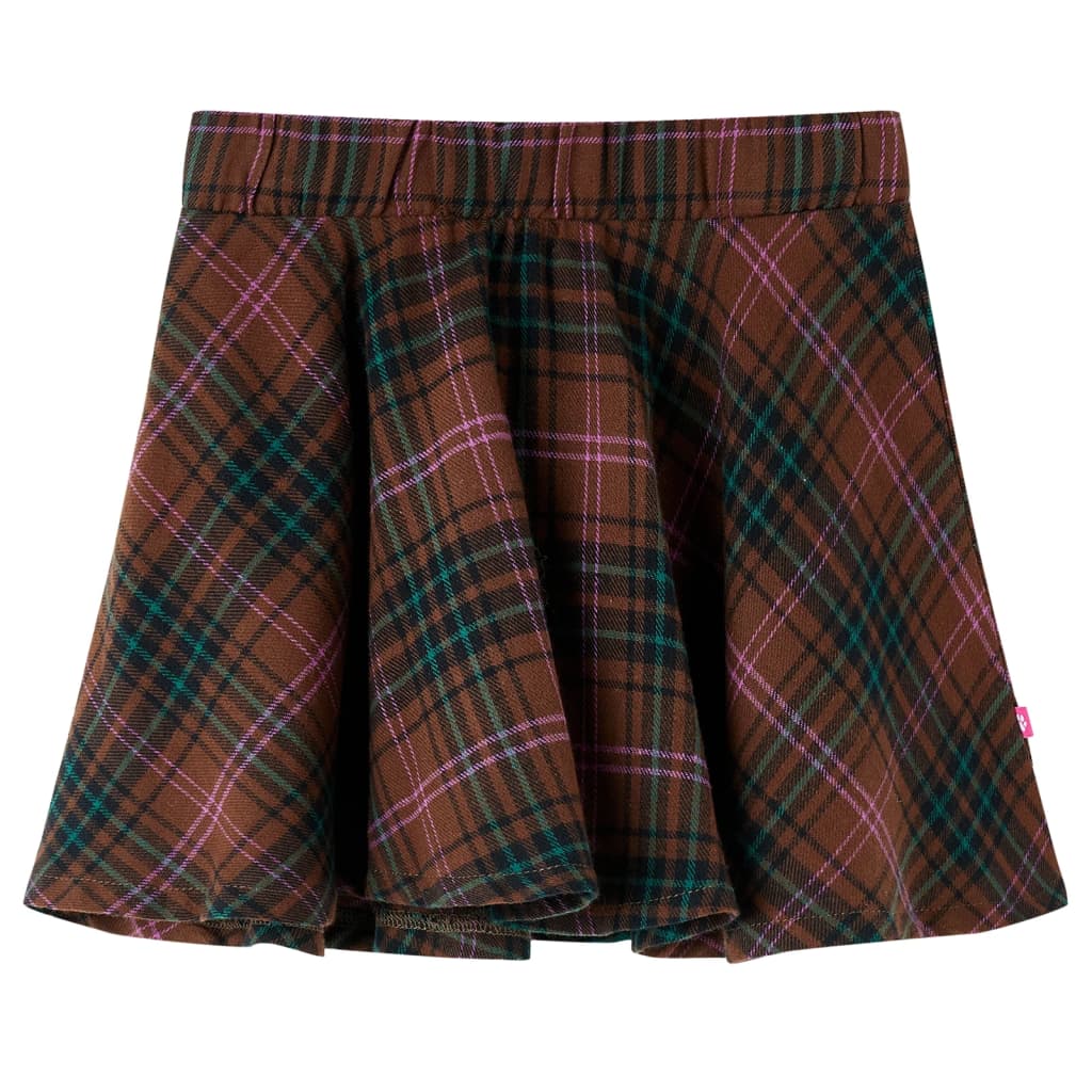 Kinderrok 104 cognackleurig