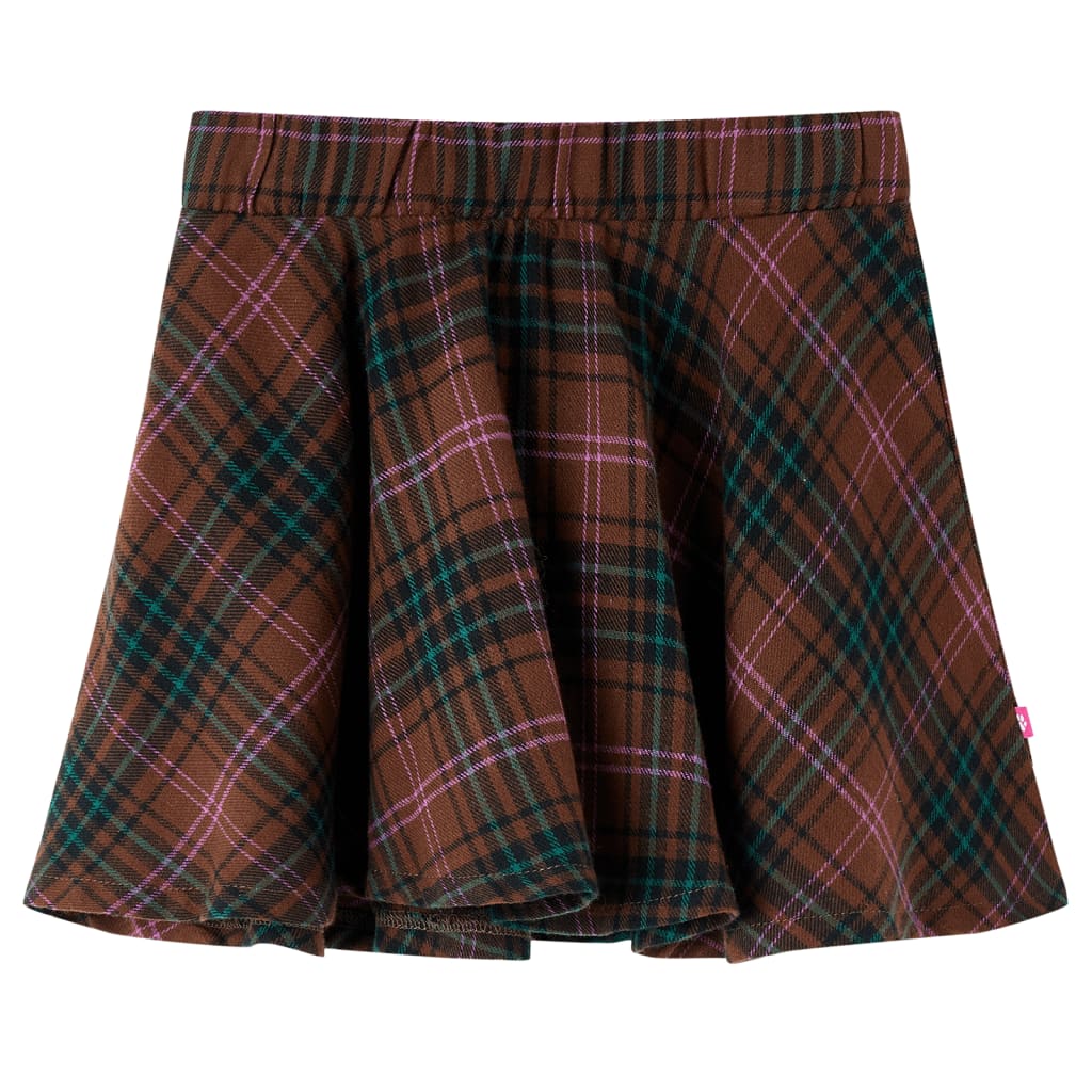 Kinderrok 128 cognackleurig