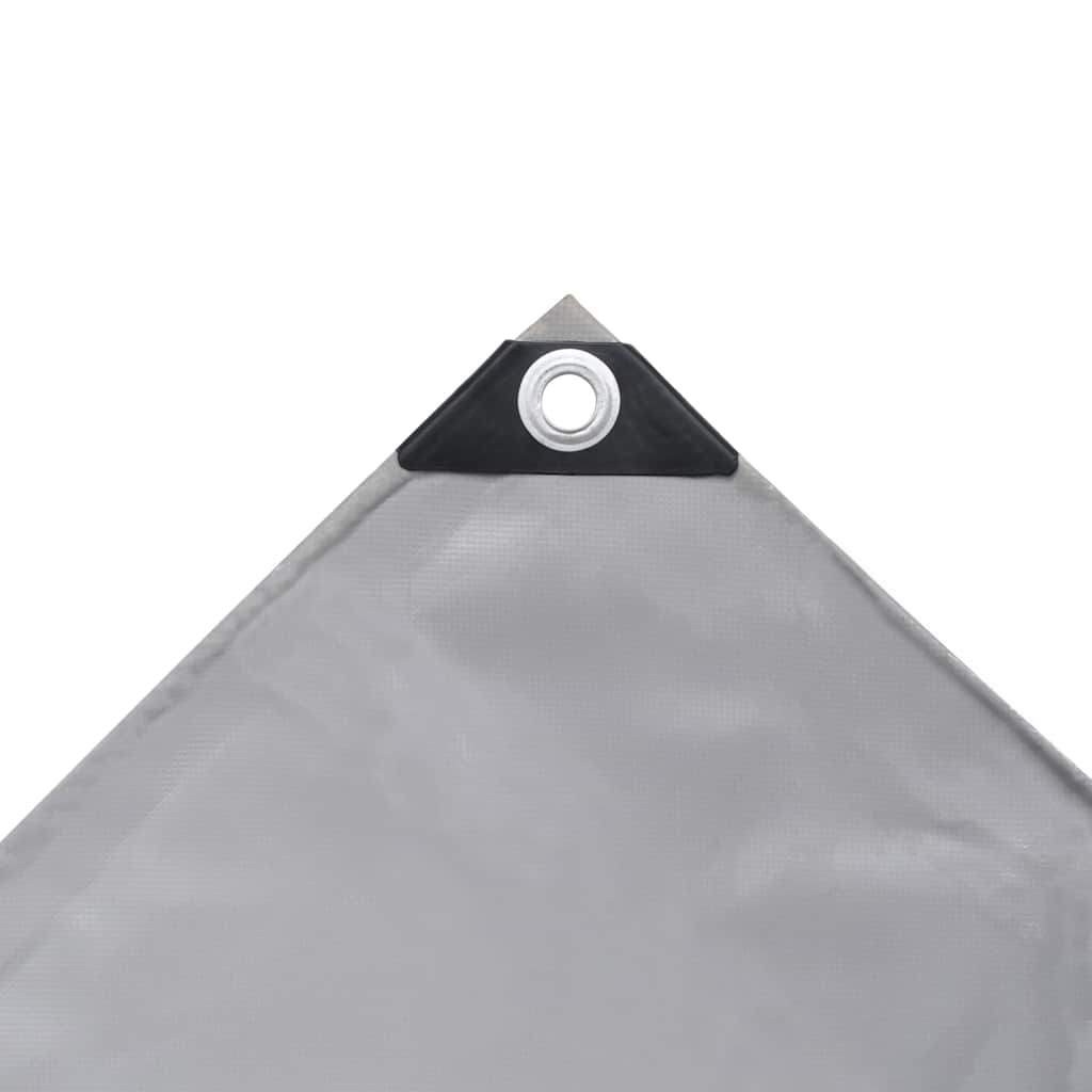 Dekzeil 650 g/m² 1,5x20 m grijs – afbeelding 3