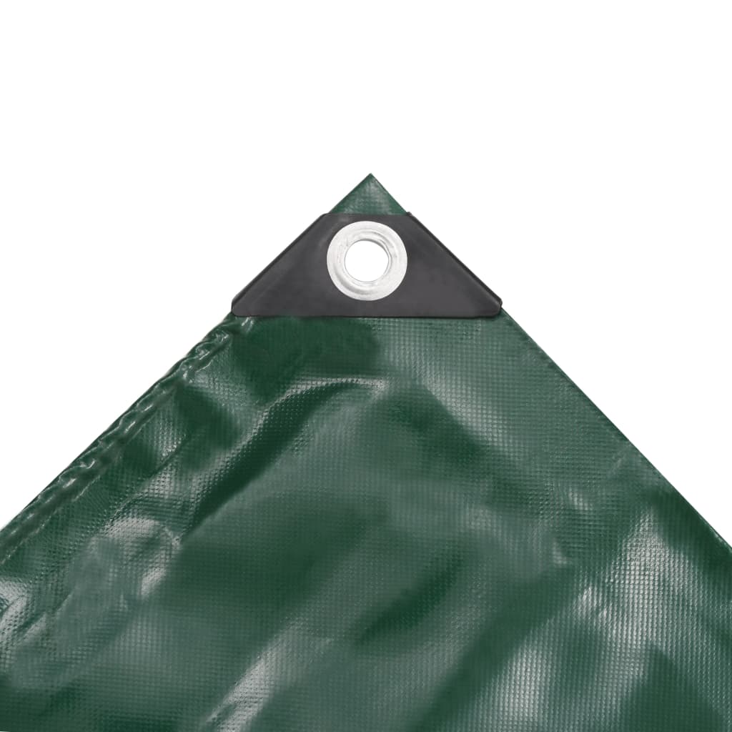 Dekzeil 650 g/m² 5x6 m groen – afbeelding 3