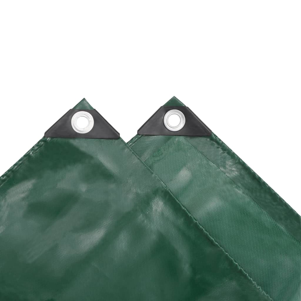 Dekzeil 650 g/m² 5x6 m groen – afbeelding 4