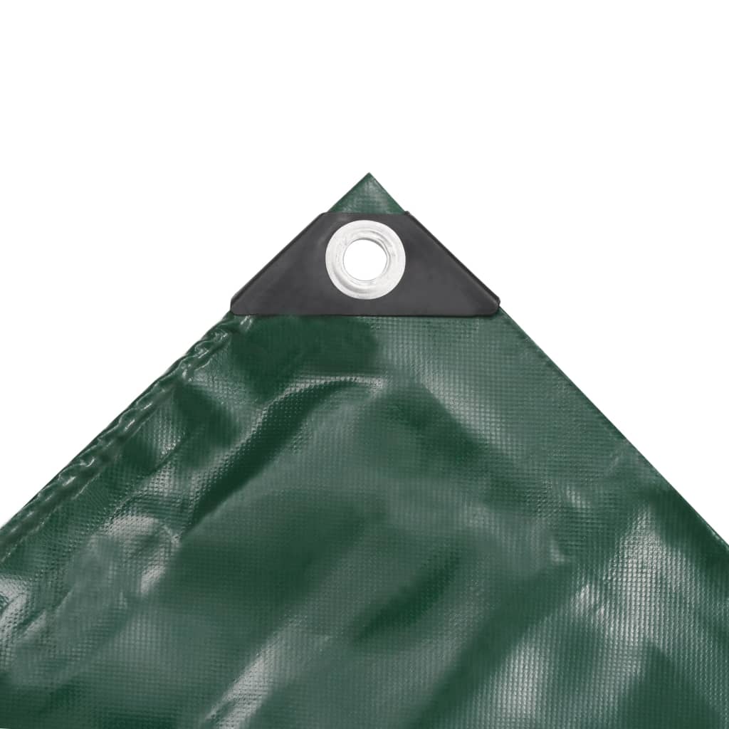 Dekzeil 650 g/m² 6x8 m groen – afbeelding 3