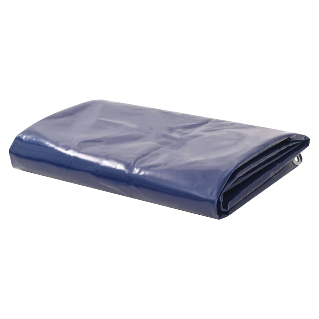 Dekzeil 650 g/m² 1,5x20 m blauw