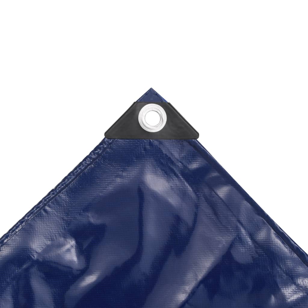 Dekzeil 650 g/m² 3,5x5 m blauw – afbeelding 3