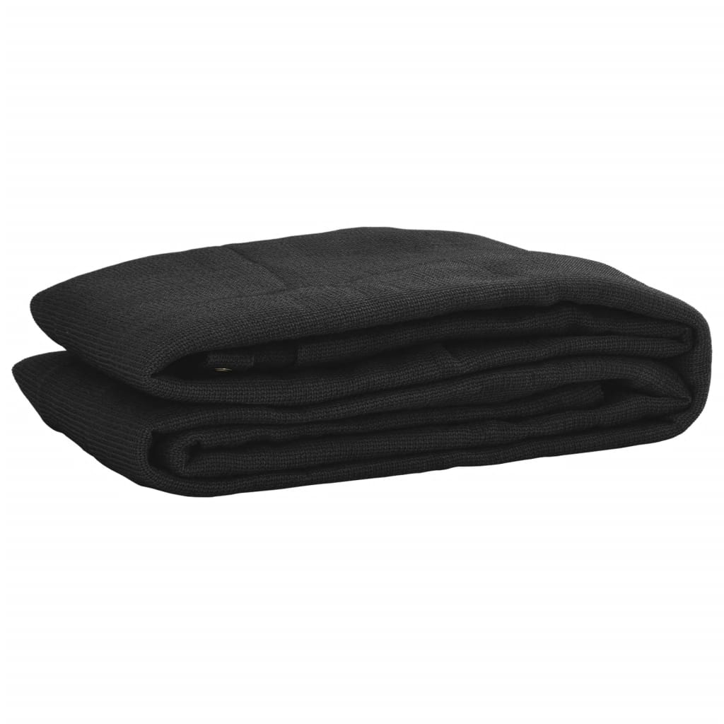 Aanhangwagennet 1,5x2,2 m HDPE zwart