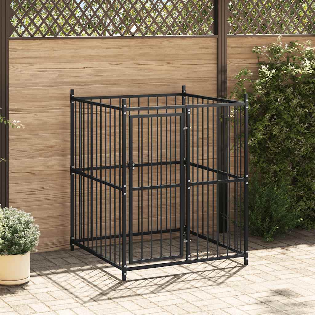 Hondenkennel voor buiten 120x120x150 cm