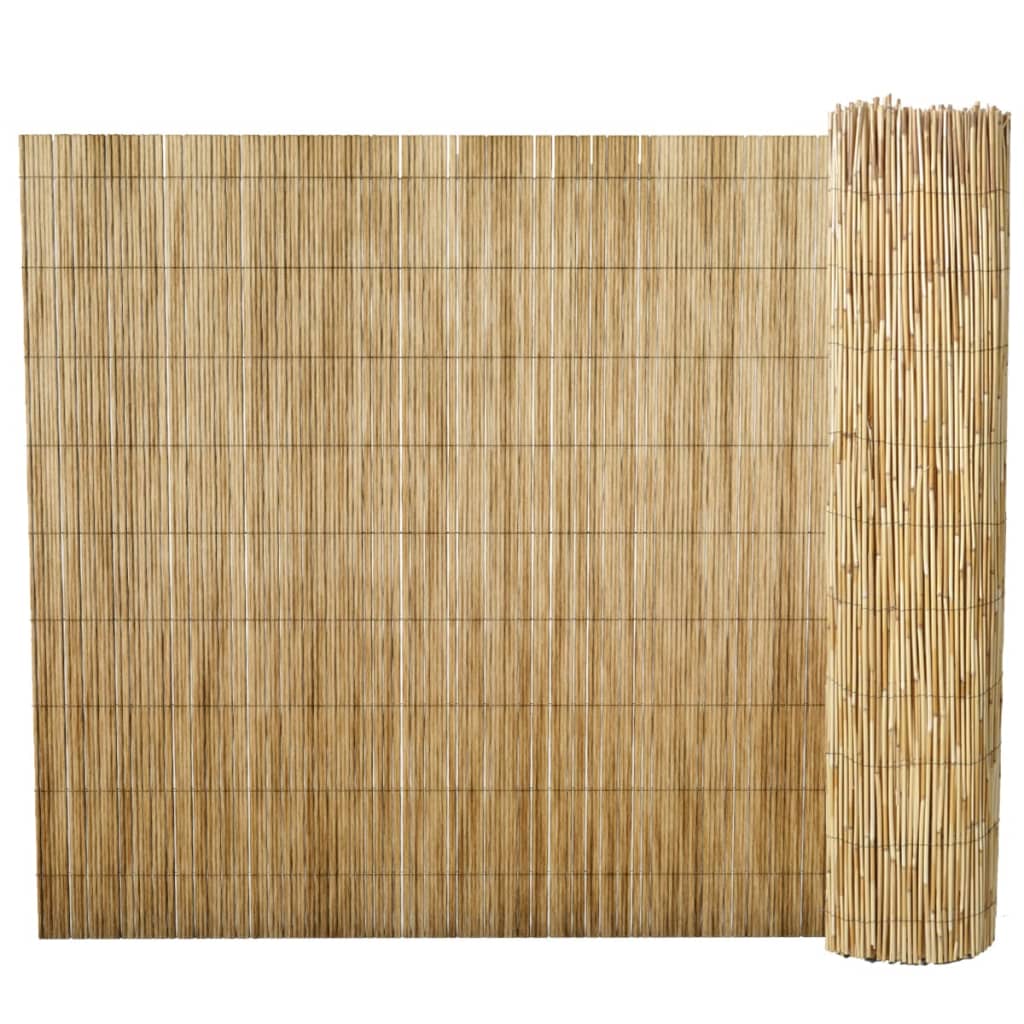 Tuinscherm 500x125 cm riet – afbeelding 1