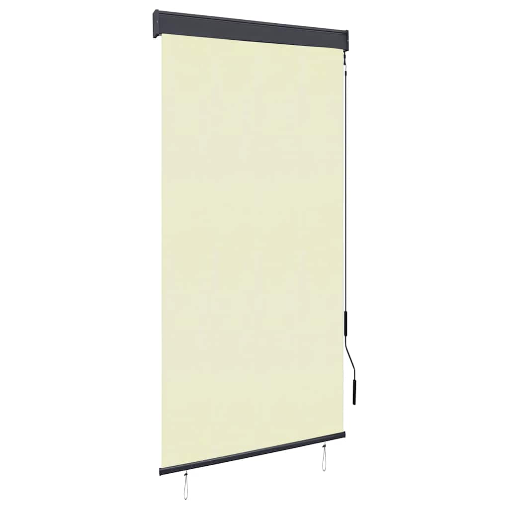 Rolgordijn voor buiten 80x250 cm crème