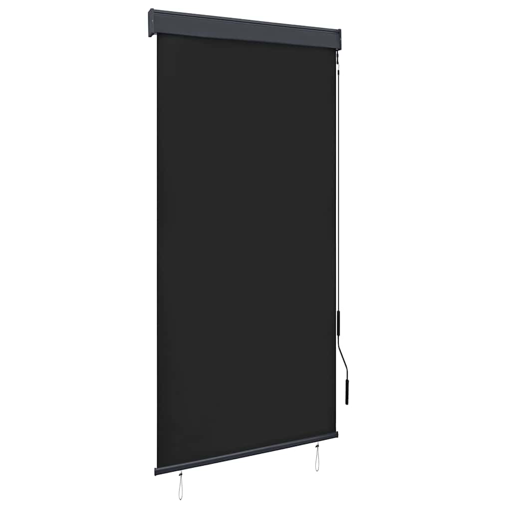 Rolgordijn voor buiten 100x250 cm antraciet