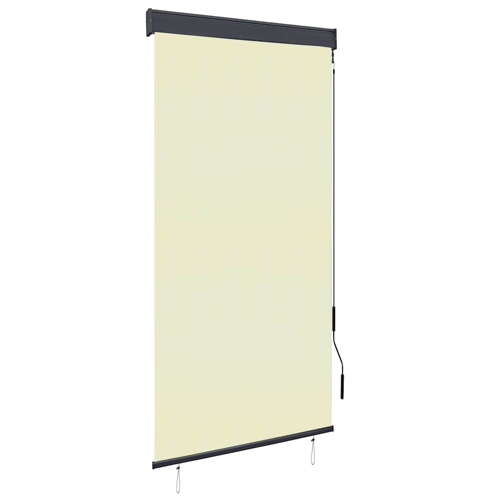 Rolgordijn voor buiten 100x250 cm crème