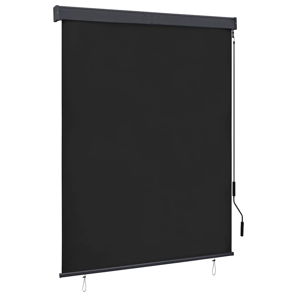 Rolgordijn voor buiten 140x250 cm antraciet