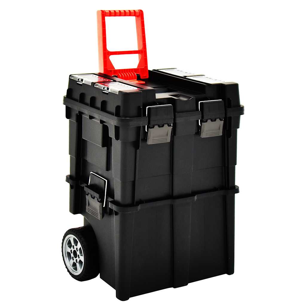 Gereedschapstrolley met handvat 45x36x90 cm