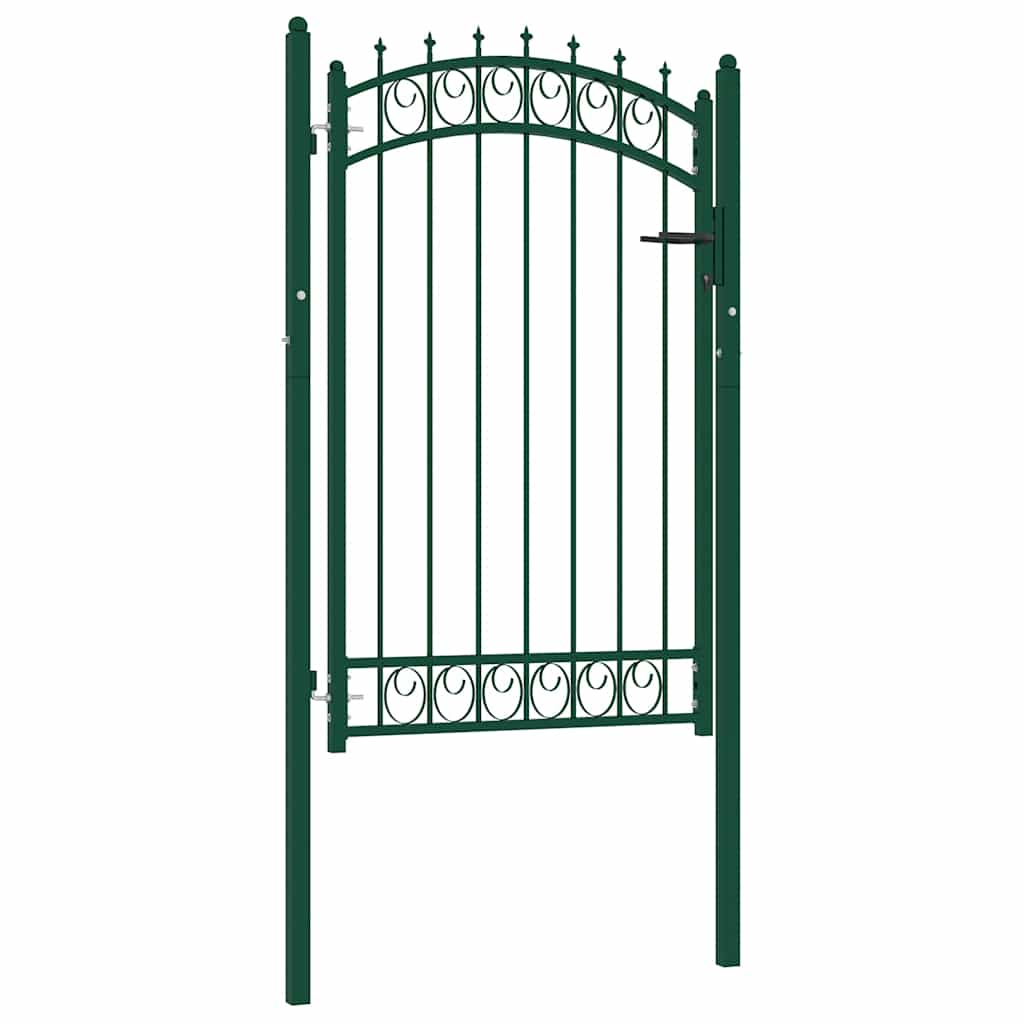 Hekpoort EMMEN met stalen pinnen 103x117 cm groen