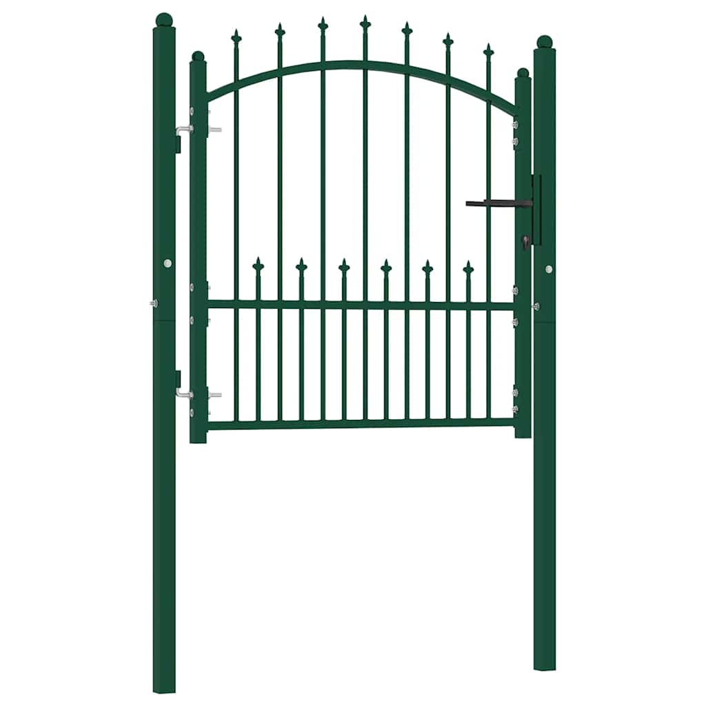 Hekpoort EMMEN met stalen pinnen 104x97 cm groen