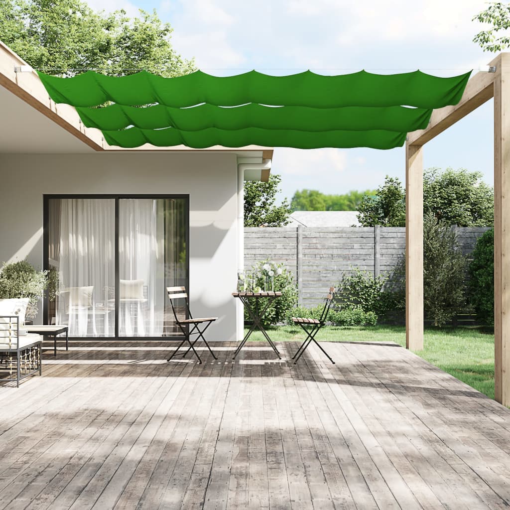 Luifel verticaal 60x360 cm oxford stof lichtgroen – afbeelding 1