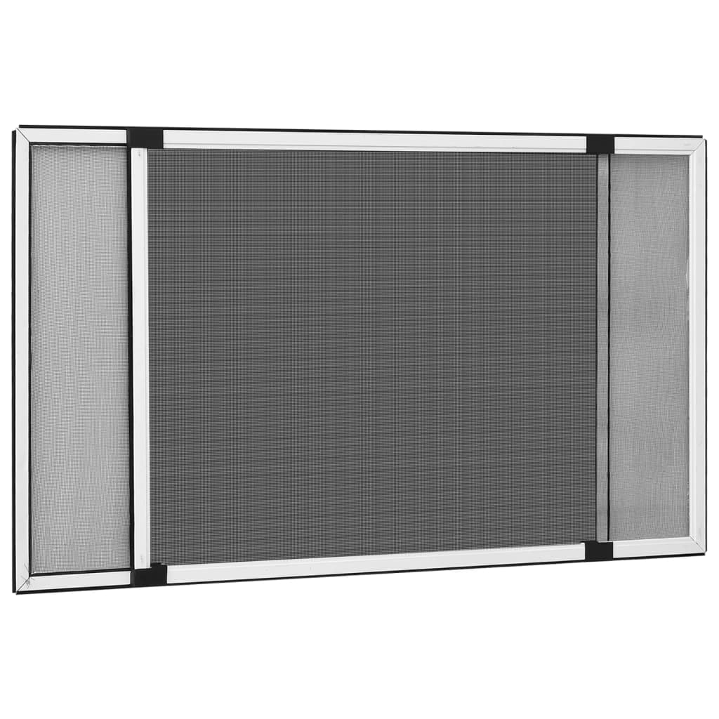Raamhor uitschuifbaar (100-193)x75 cm wit – afbeelding 1