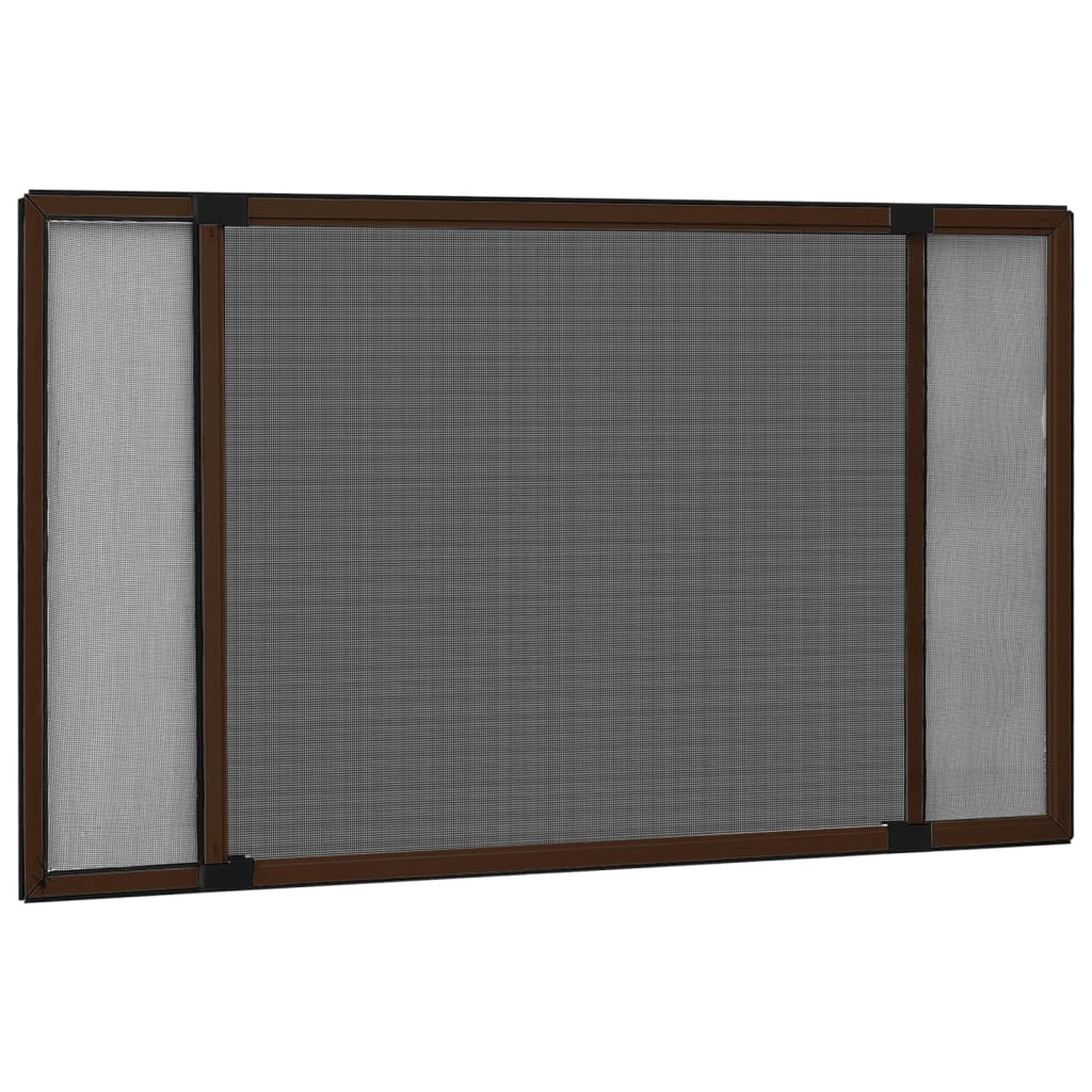 Raamhor uitschuifbaar (100-193)x75 cm bruin – afbeelding 1