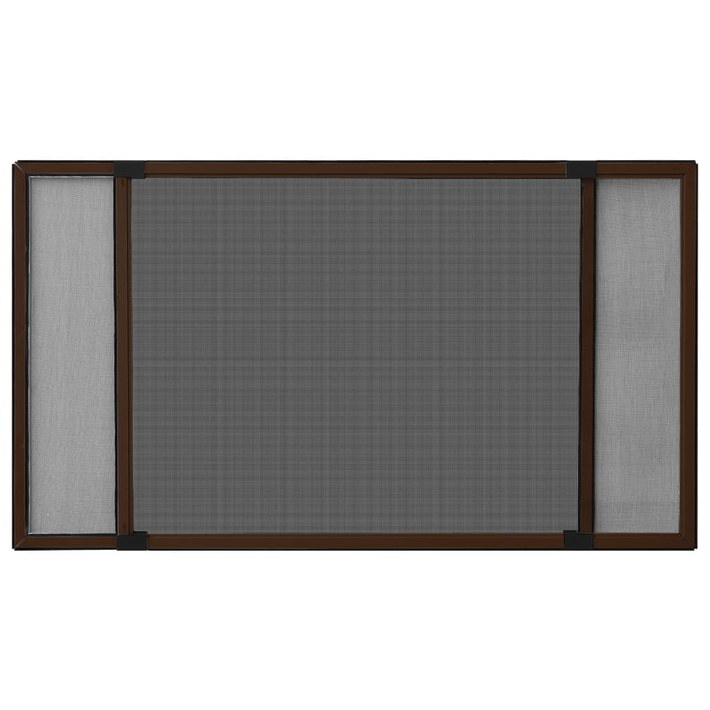 Raamhor uitschuifbaar (100-193)x75 cm bruin – afbeelding 2