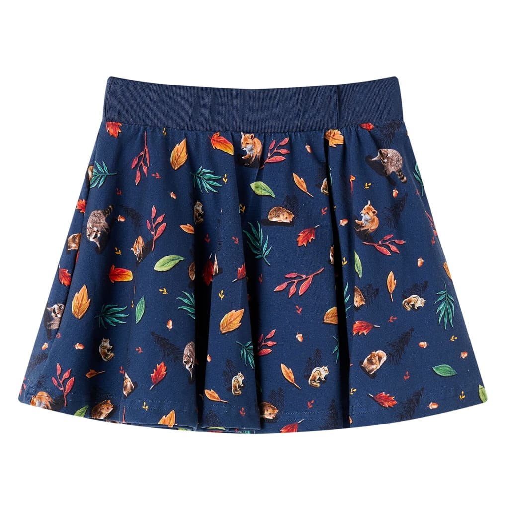 Kinderrok 128 marineblauw