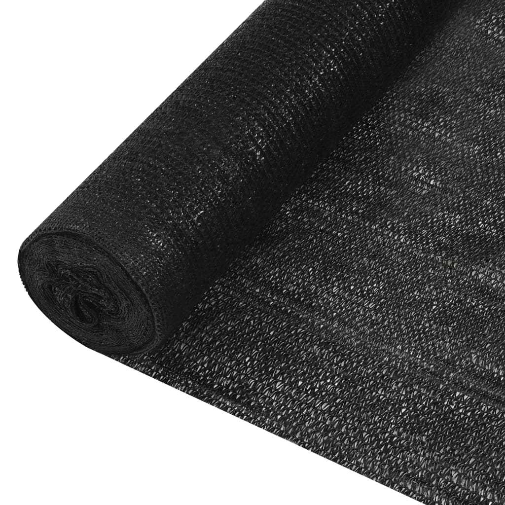 Privacynet 195 g/m² 1,5x50 m HDPE zwart