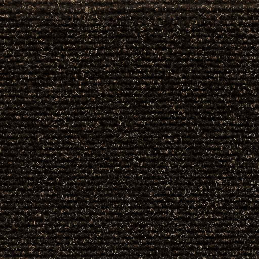 Trapmatten Zelfklevend 5 stuks 56x17x3 cm Donkerbruin Halfrond – afbeelding 7