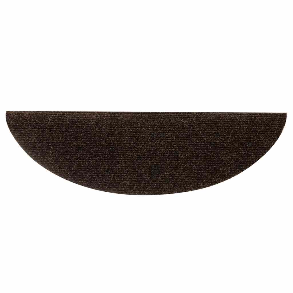 Trapmatten zelfklevend 10 stuks 56x17x3 cm bruin halfrond – afbeelding 4