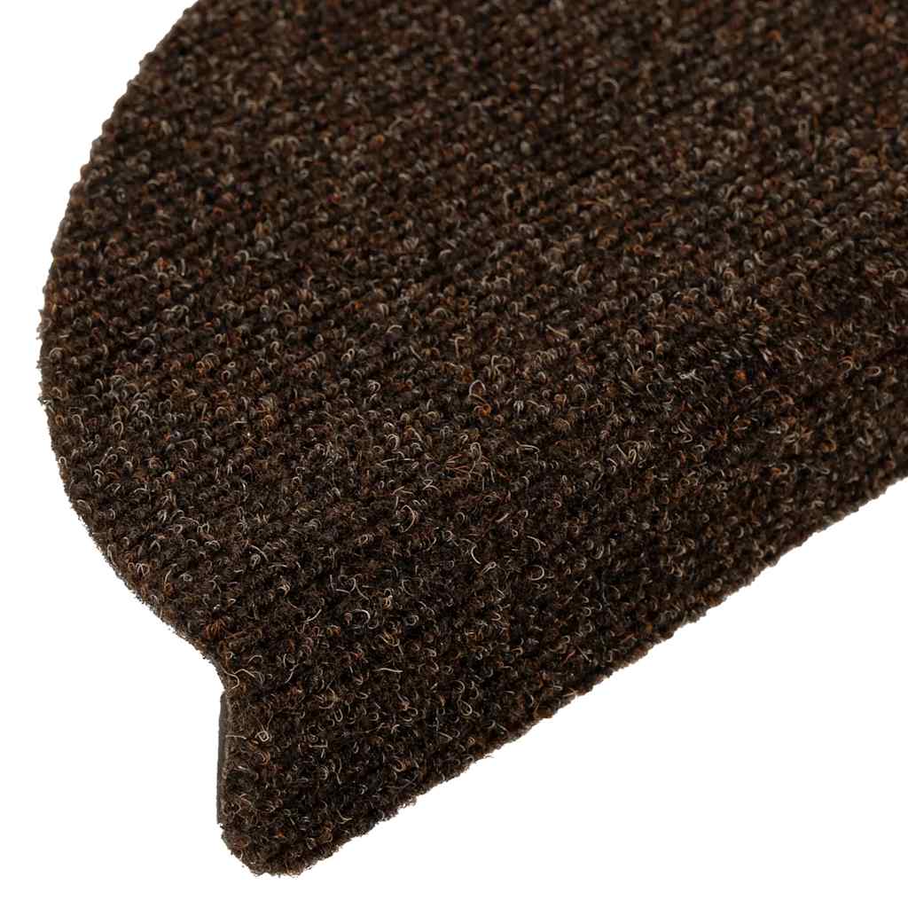 Trapmatten zelfklevend 10 stuks 56x17x3 cm bruin halfrond – afbeelding 6