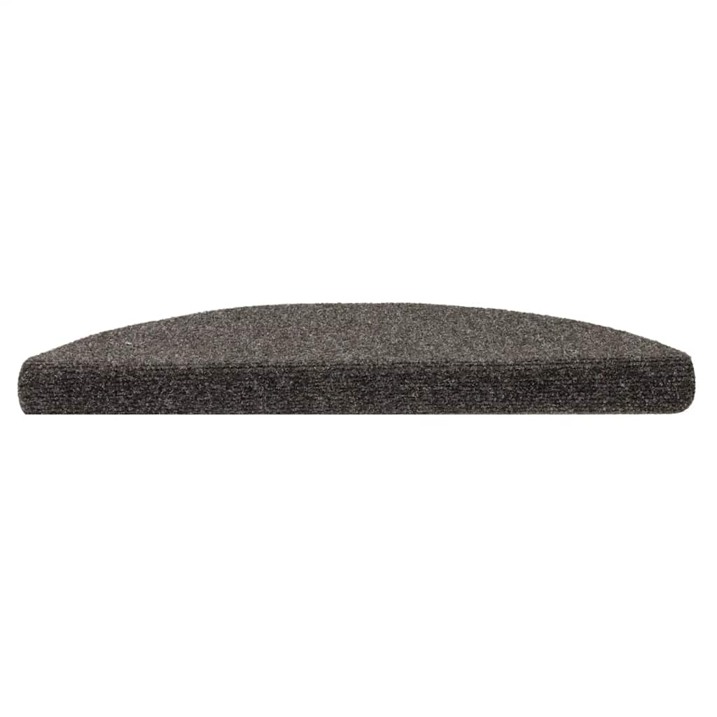 Trapmatten Zelfklevend 5 stuks 56x17x3 cm Antraciet Halfrond – afbeelding 3