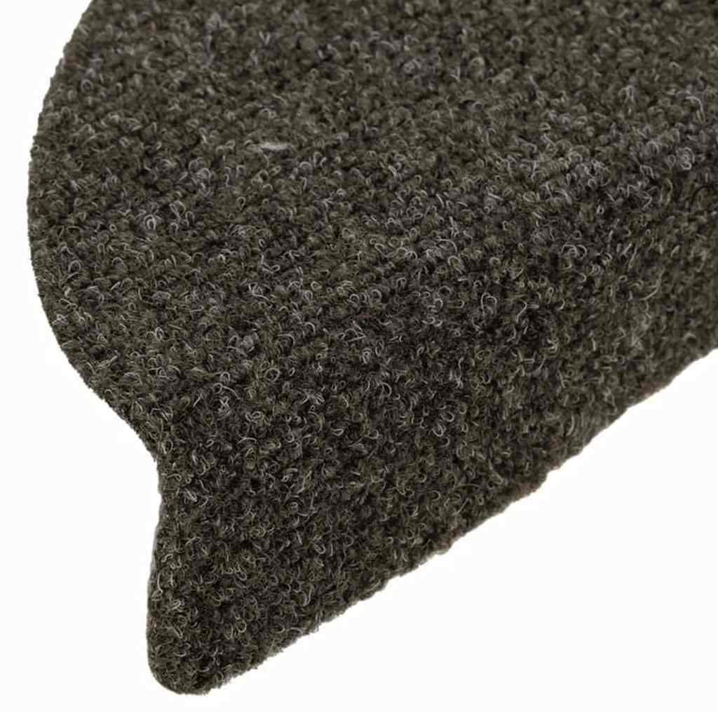 Trapmatten Zelfklevend 5 stuks 56x17x3 cm Antraciet Halfrond – afbeelding 6