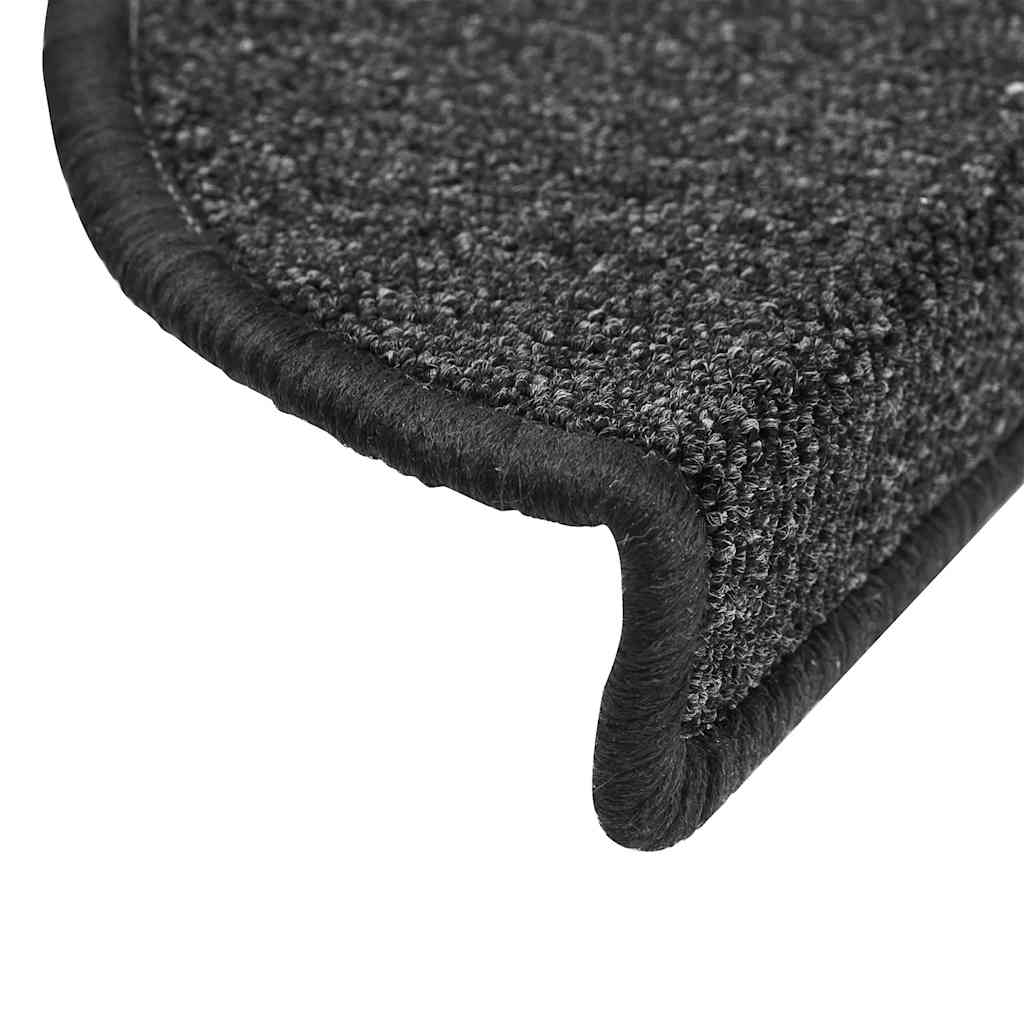 Trapmatten 10 st 56x17x3 cm Antraciet Halfrond – afbeelding 6