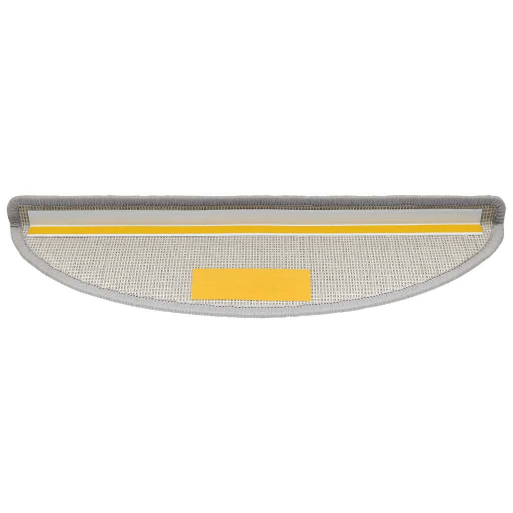 Trapmatten 10 st 56x17x3 cm Lichtgrijs Halfrond – afbeelding 5