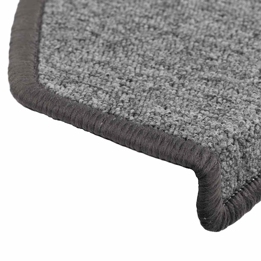 Trapmatten 10 st 65x24x4 cm Donkergrijs Halfrond Groot – afbeelding 7